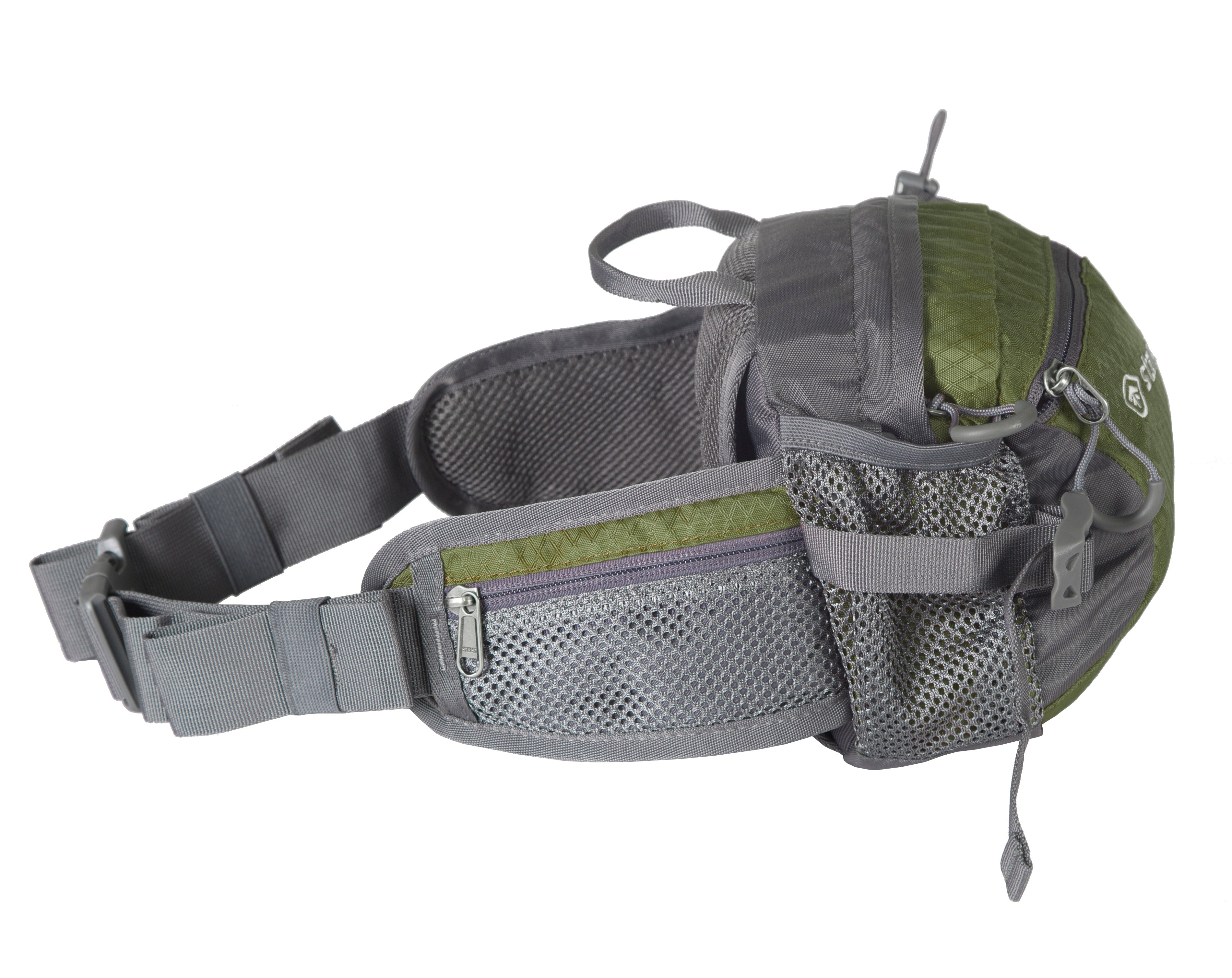 Waist/Shoulder Pack W/Bottle Holder - Olive - 5 Liter