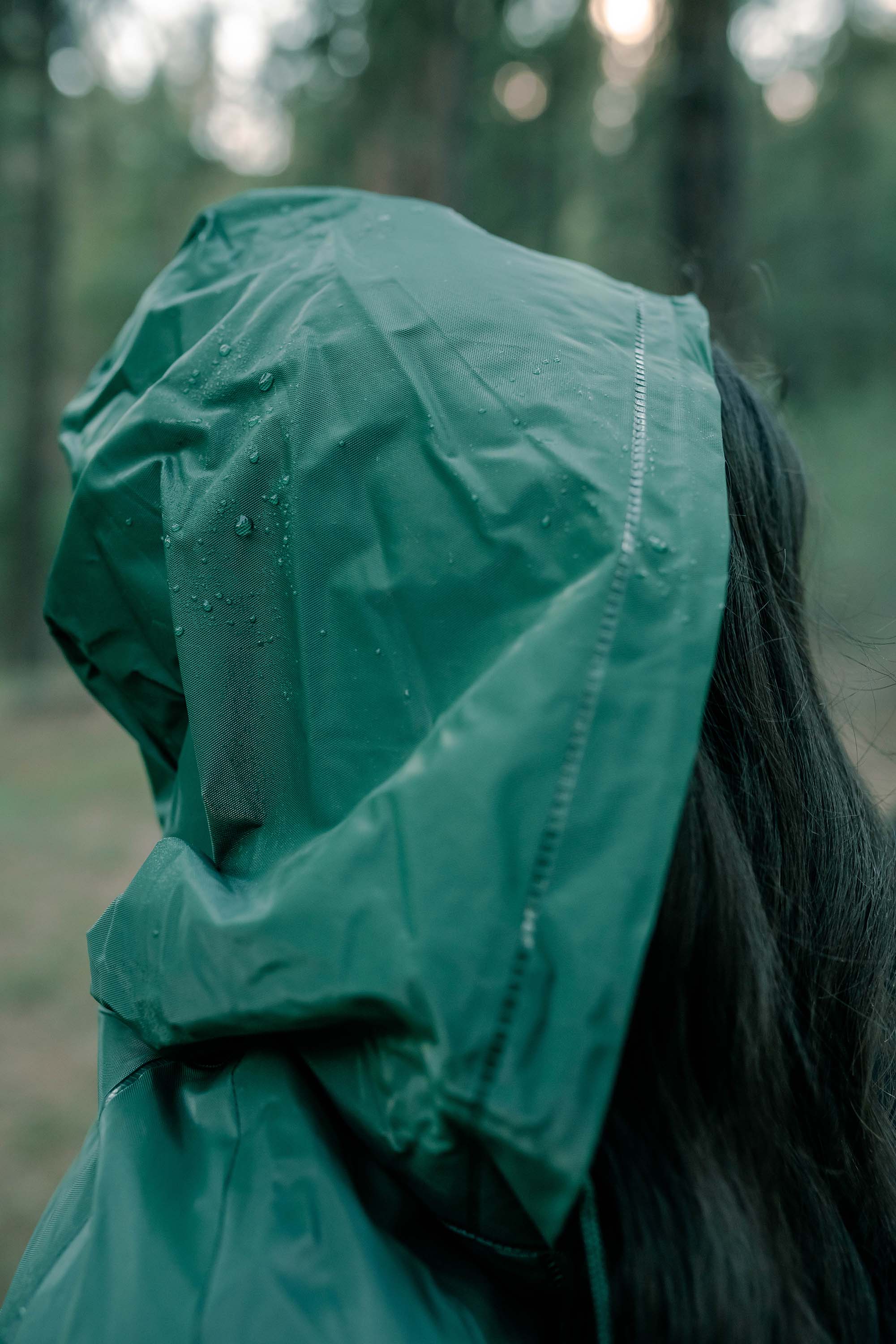 Pvc Rainsuit - Pvc Back - Green - Xl