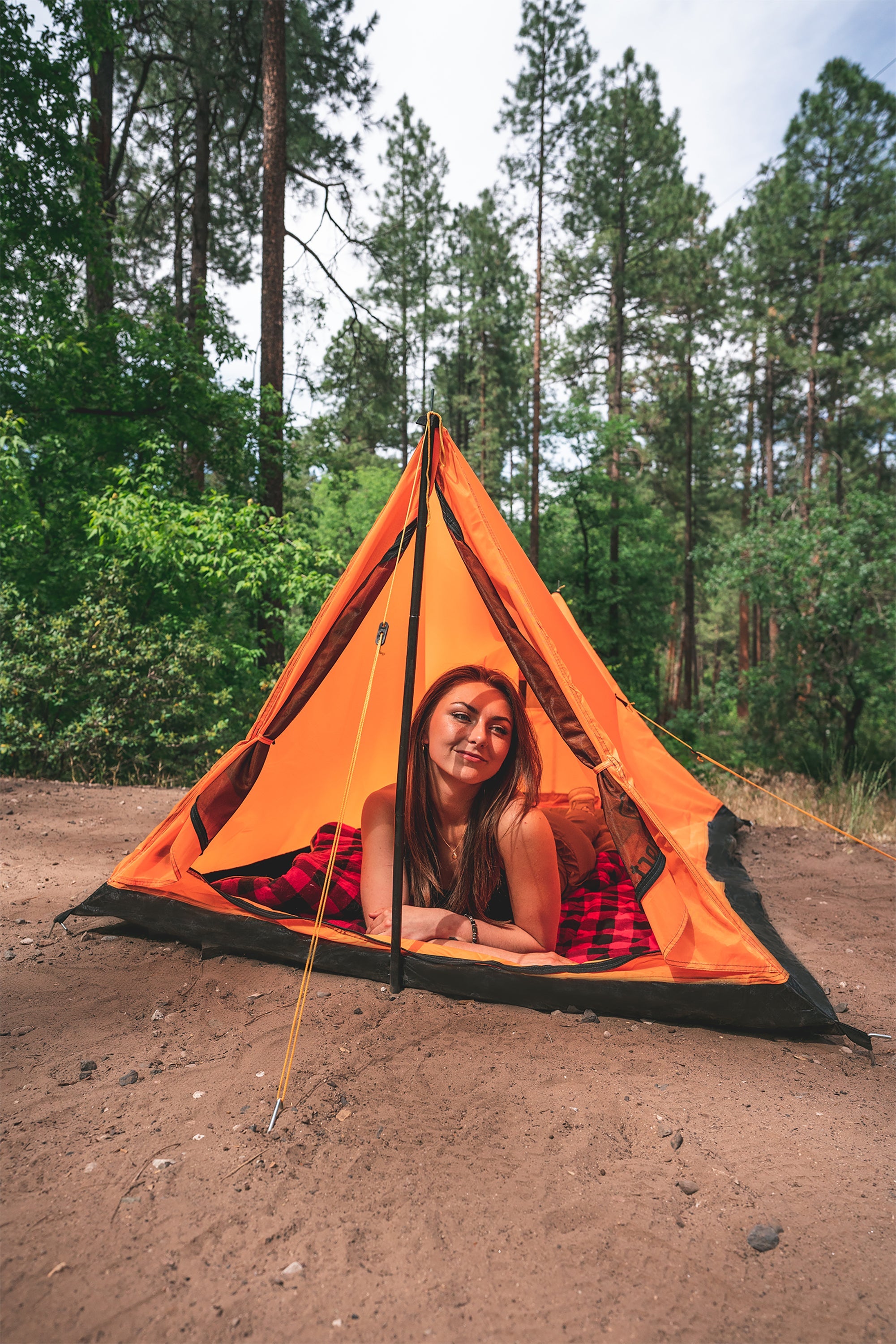 Scout 2 Person Tent - Orange