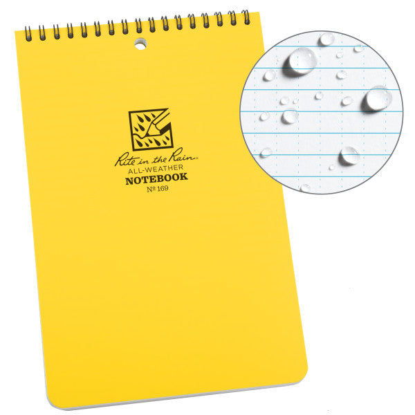 6 X 9 Notebook - Yellow