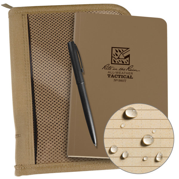 Land Nav Kit - Tan Book / Tan Cover