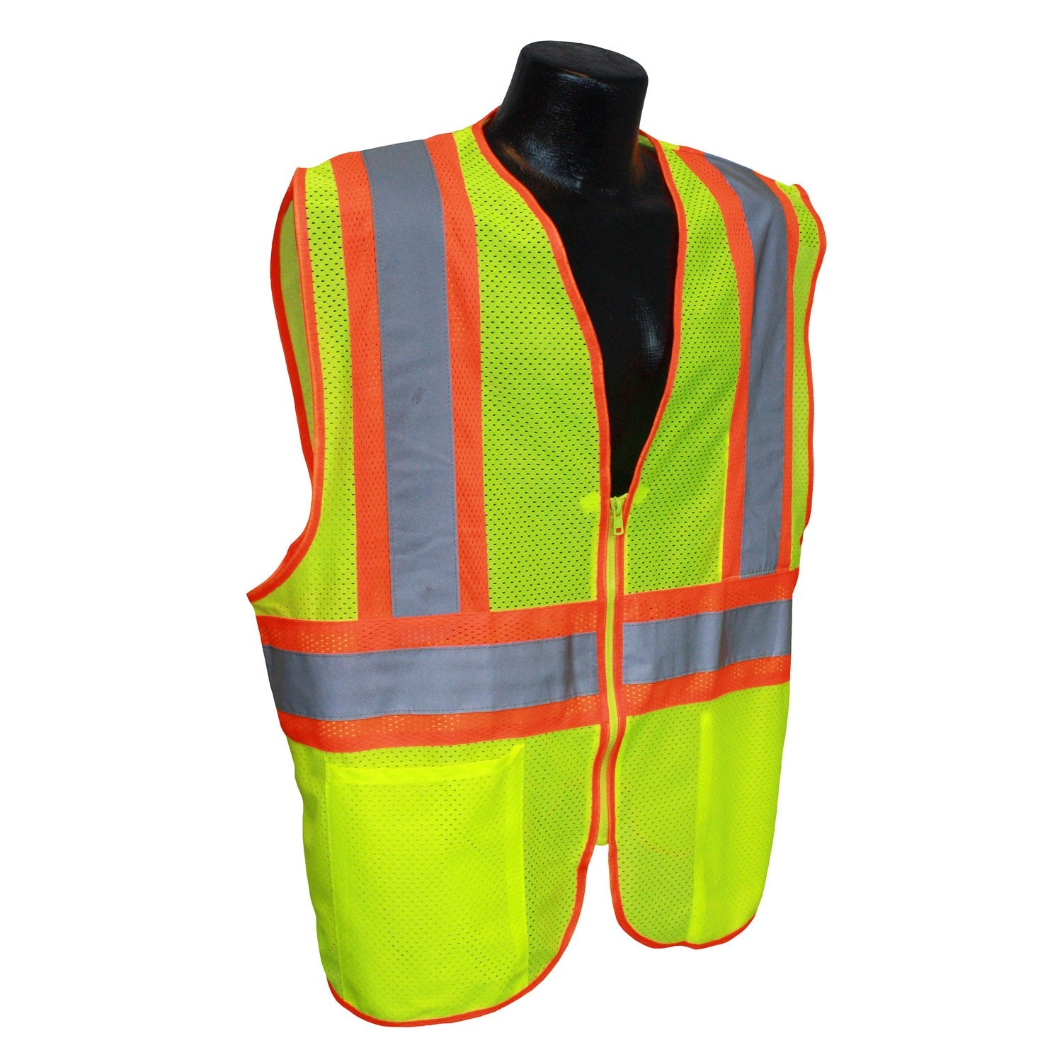 Radwear USA LHV-5ANSI-CT Type R Class 2 3.5oz Poly Mesh Safety Vest