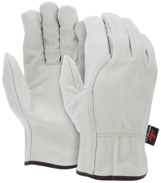 MCR Safety Cow Grain Drivers Glove w/Wing Thumb