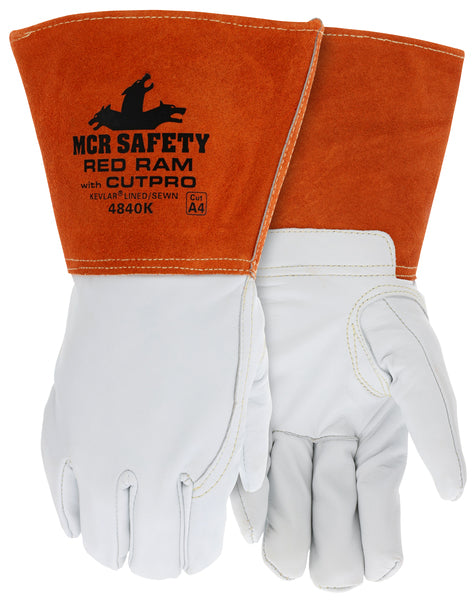MCR Safety Gr Goat Red Ram Mig Kevlar Lined