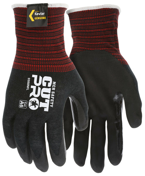 MCR Safety CutPro,18g Kevlar, NF w/Thnb Swipe L