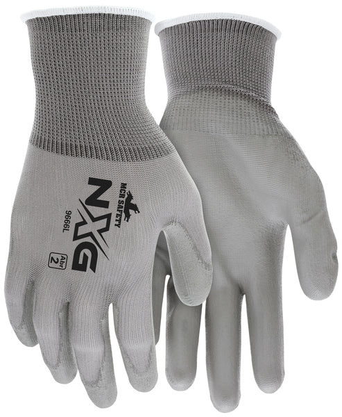 MCR Safety Gray Nylon Gray PU 13 Gauge