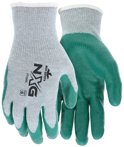 MCR Safety Flex Tuff Nitrile 10Ga Gray Shell Green