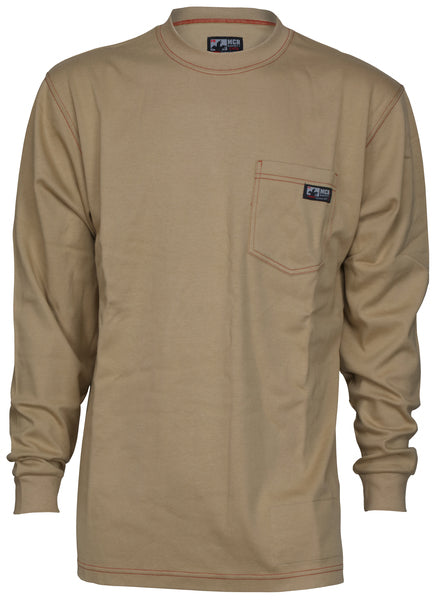 MCR Safety FR Long Sleeve Shirt Tan L