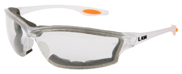 MCR Safety Law LW3 Foam Lined, Clear AF Lens