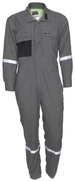 MCR Safety Summit Breeze Coverall 5.5 oz Inhnt Gray