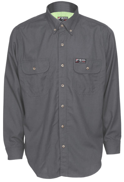 MCR Safety Summit Breeze 5.5 oz. Inhnt Shirt Gray X