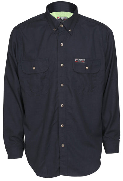 MCR Safety Summit Breeze 5.5 oz. Inhnt Shirt Navy M