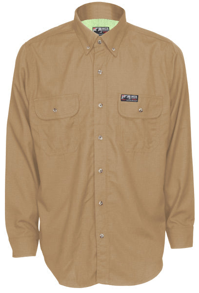 MCR Safety Summit Breeze 5.5 oz. Inhnt Shirt Tan L