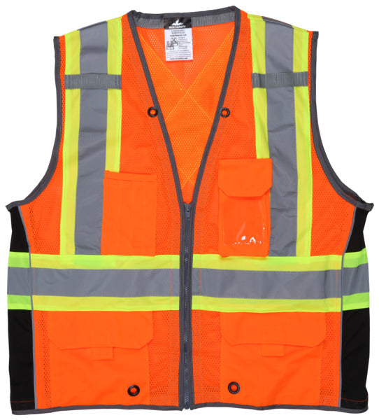 MCR Safety CSA, Surveyor, Orang, Silv/Lime X2