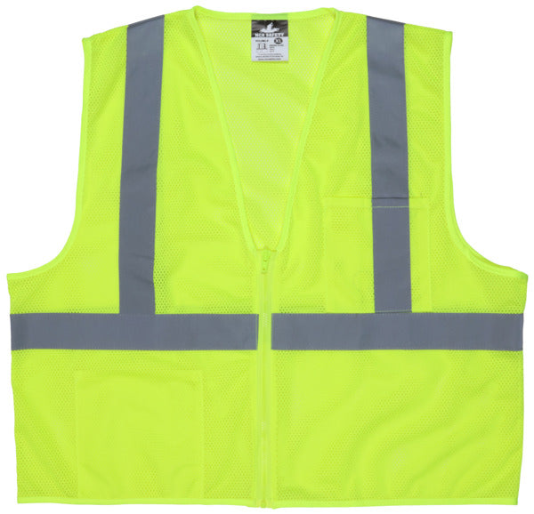 MCR Safety Value Class 2, 2 pockets, Lime M