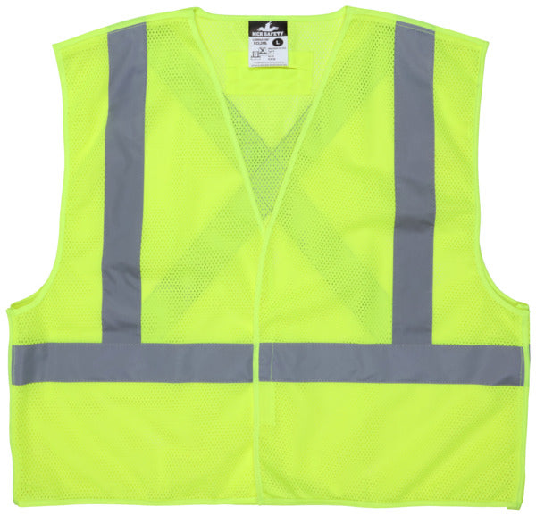 MCR Safety Class 2, Tear-Away, Poly, X-Back M