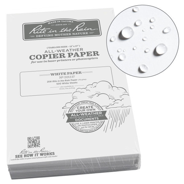 Copier Paper - 20# Bond - White - 11 X 17 - 500 Sheets