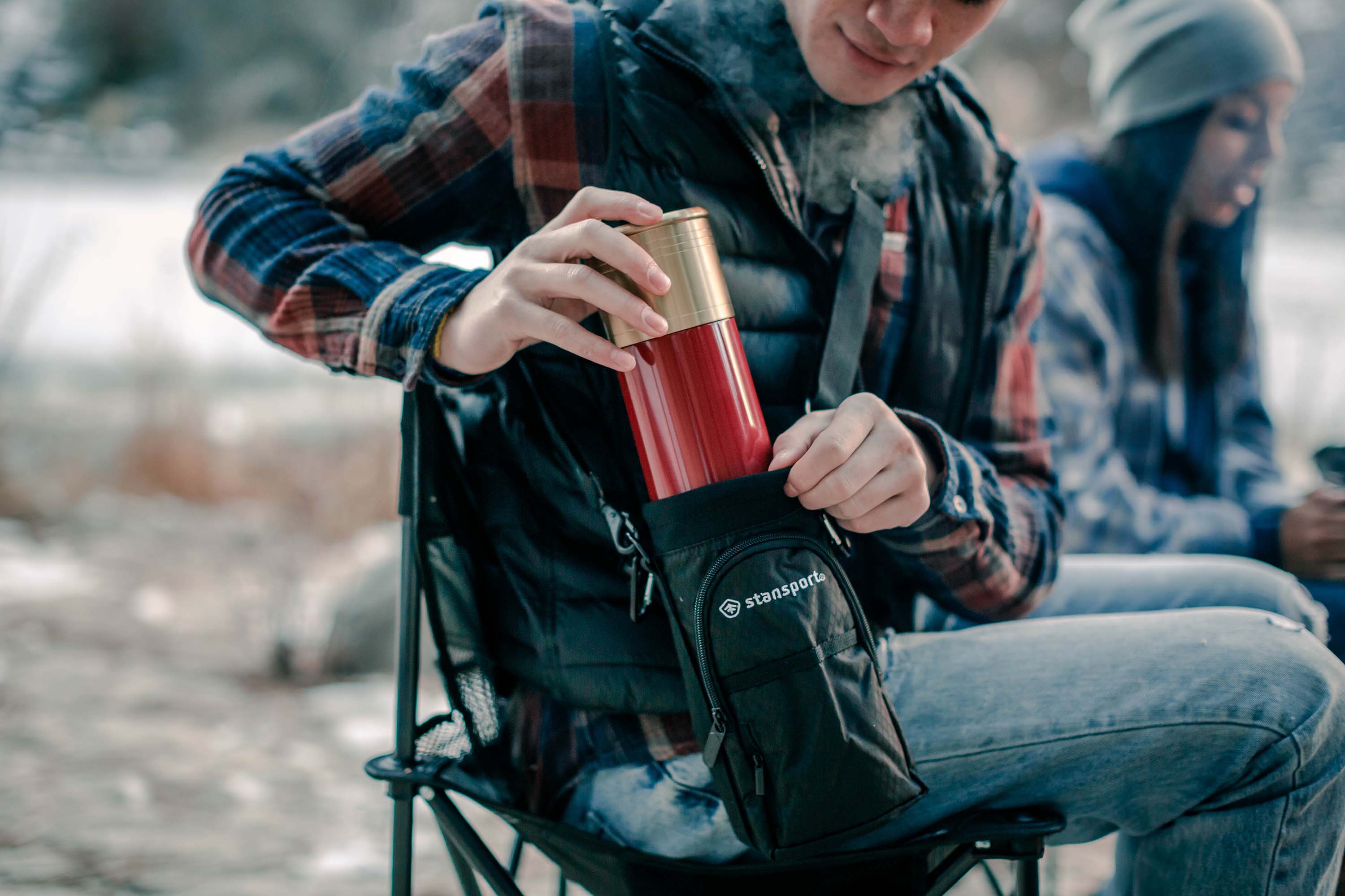 Bottle Carrier - Holds Up To 40 Oz Bottles