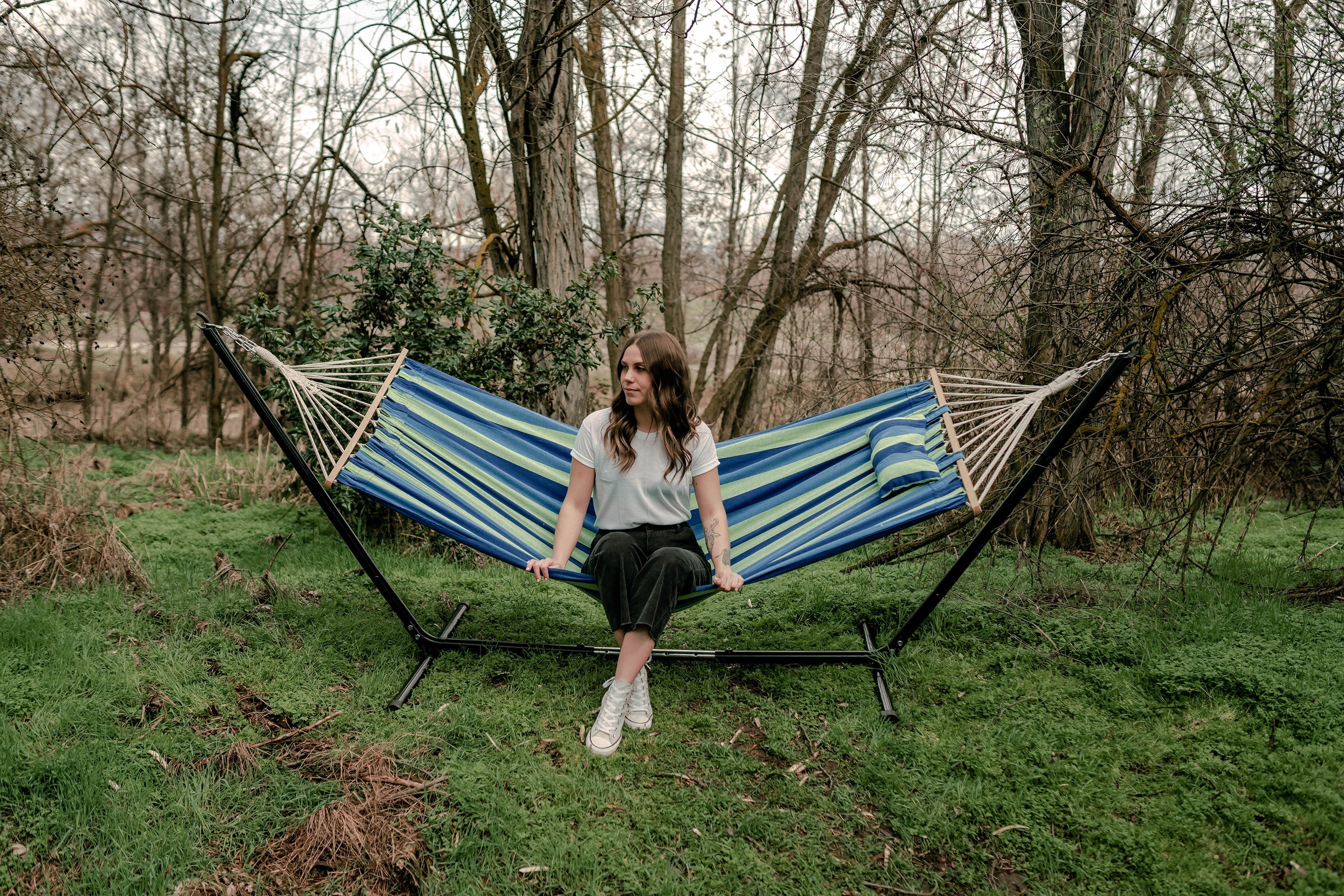 Cayman Hammock/Stand Combo - 79 In X 48 In