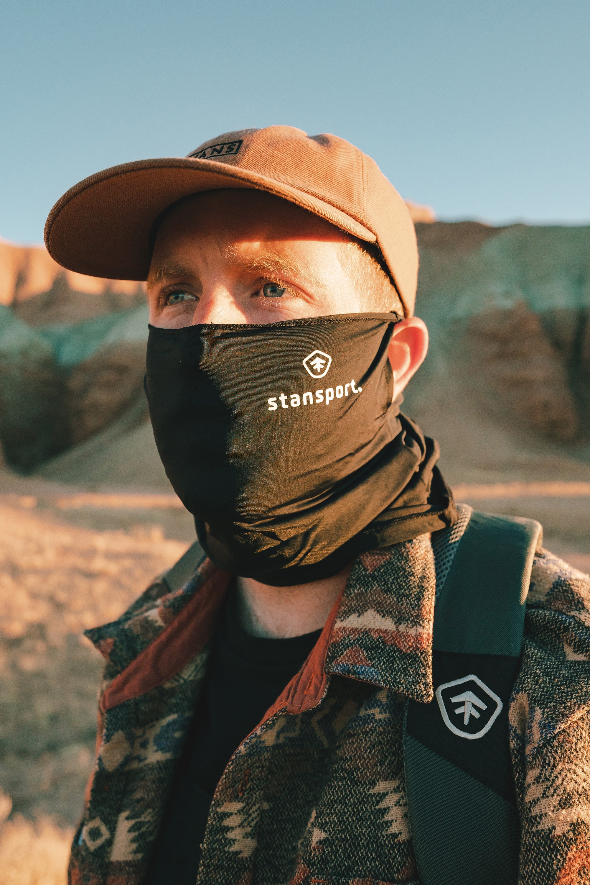 Neck Gaiter / Face Mask - Black