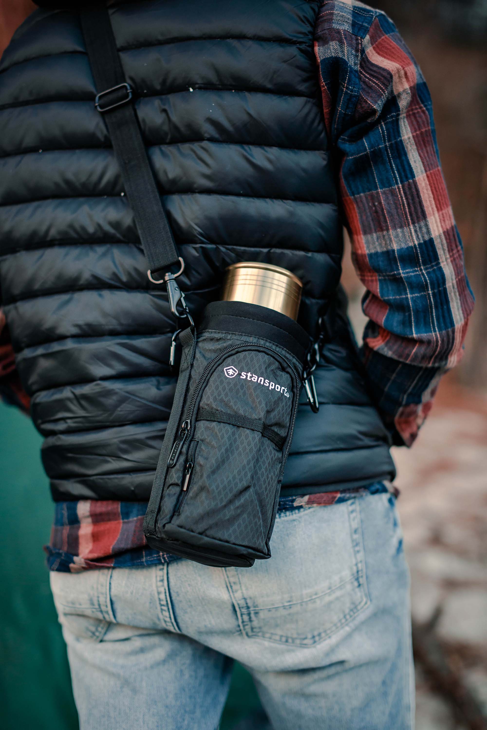 Bottle Carrier - Holds Up To 40 Oz Bottles