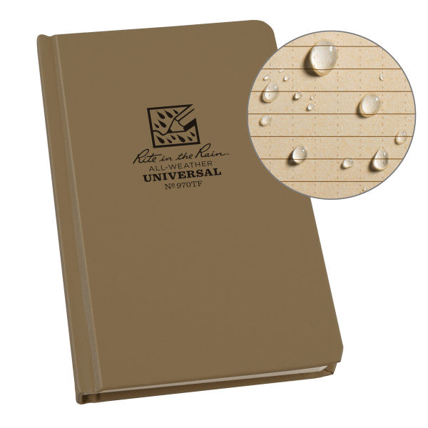 Bound Book - Fabrikoid Cover - Universal - Tan