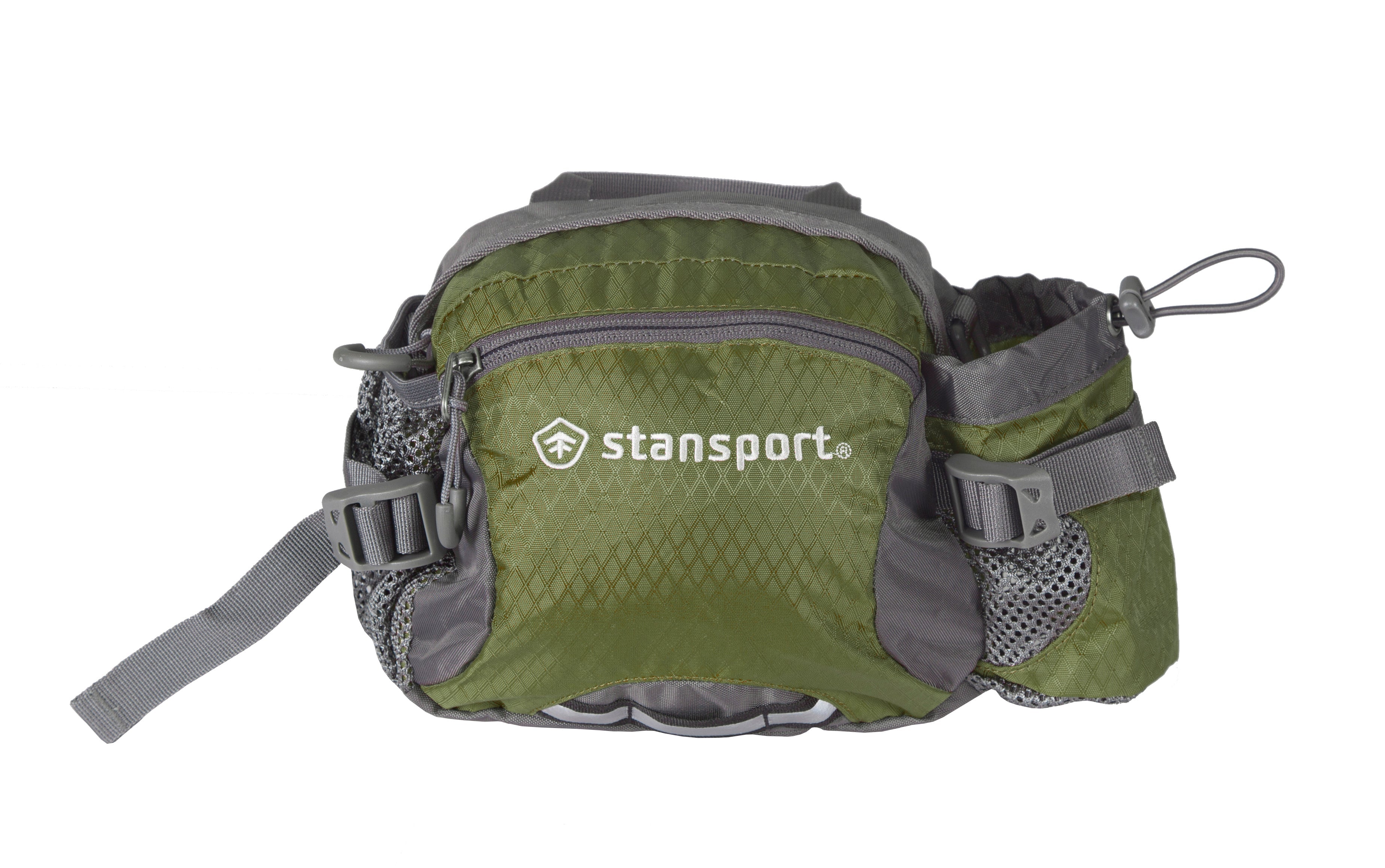 Waist/Shoulder Pack W/Bottle Holder - Olive - 5 Liter
