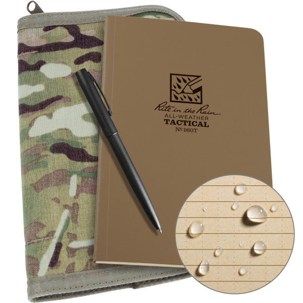 Field Book Kit - Tan Book / Multicam Cover
