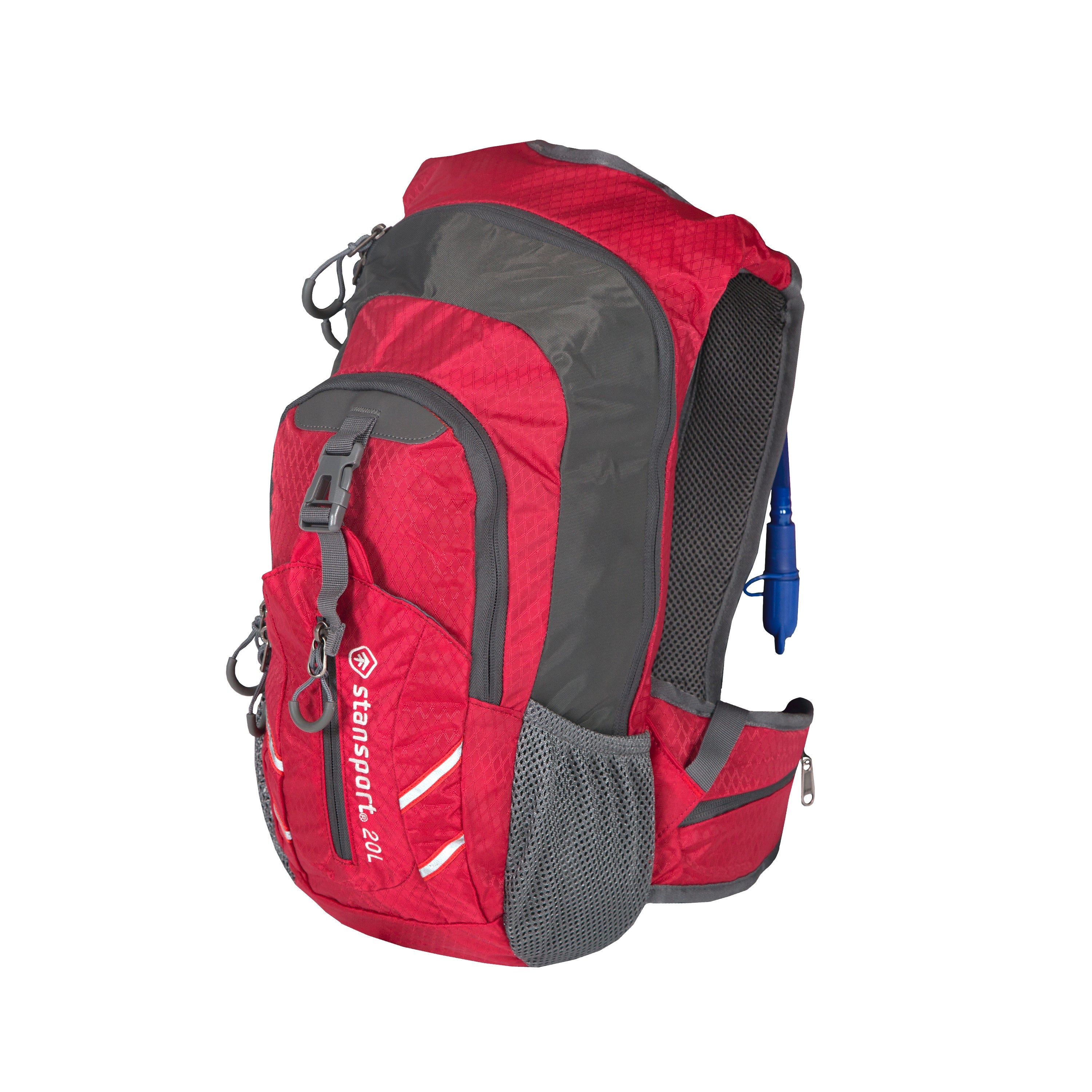 Daypack With Water Bladder - 20 Liter - Red