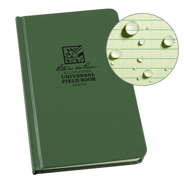 Bound Book - Fabrikoid Cover - Universal - Green