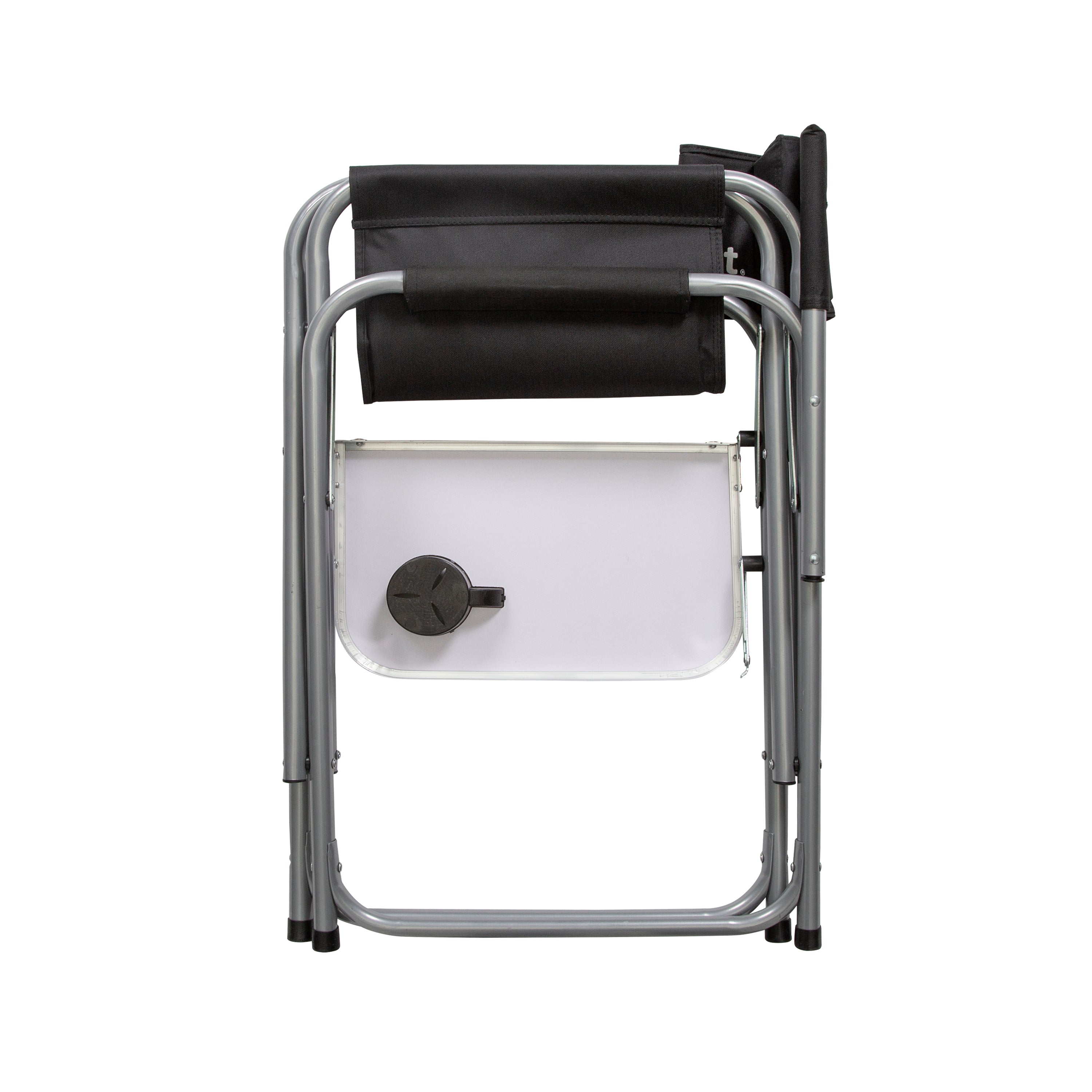 Folding Directors Chair With Side Table