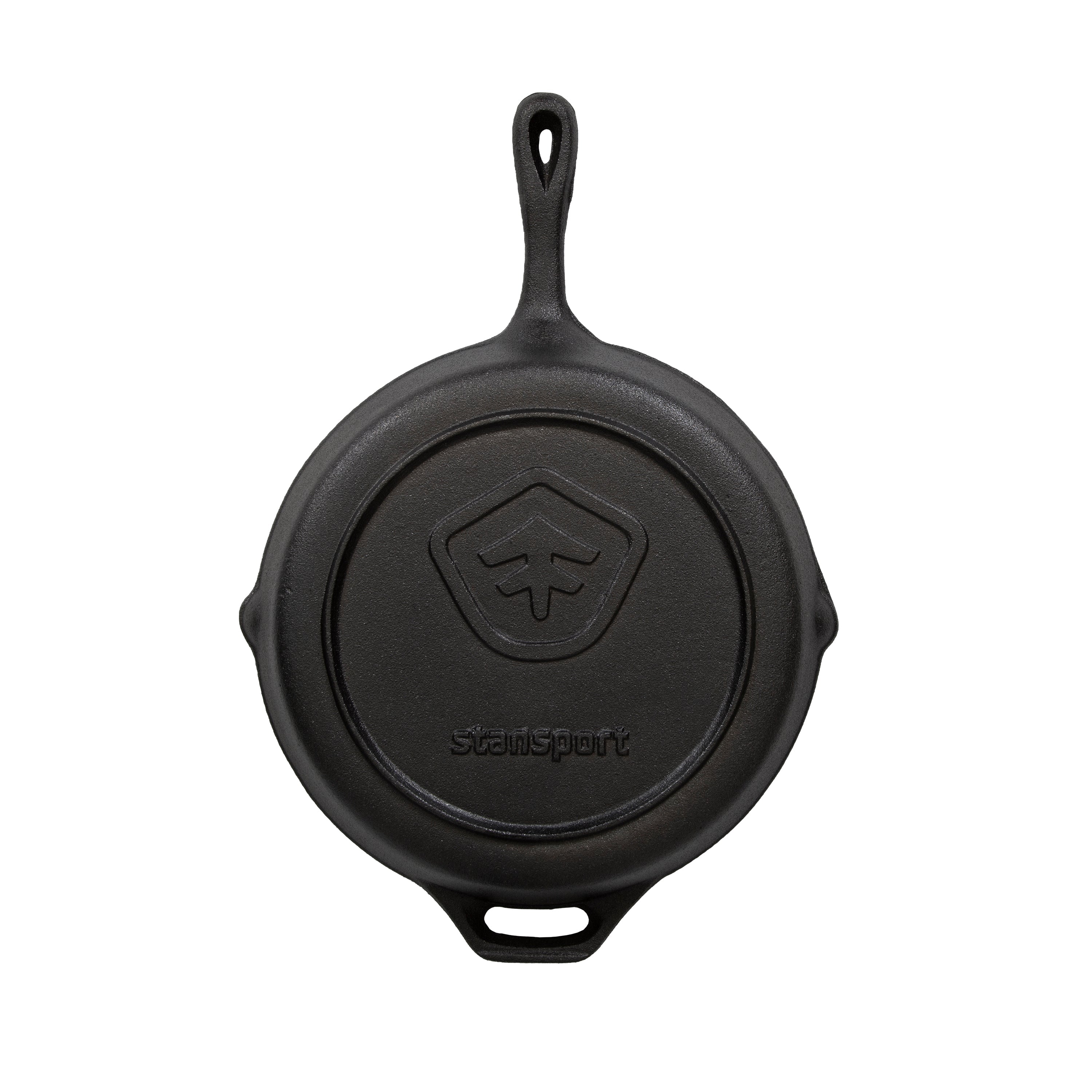 Pre-Seasoned Cast Iron Fry Pan - 12 In