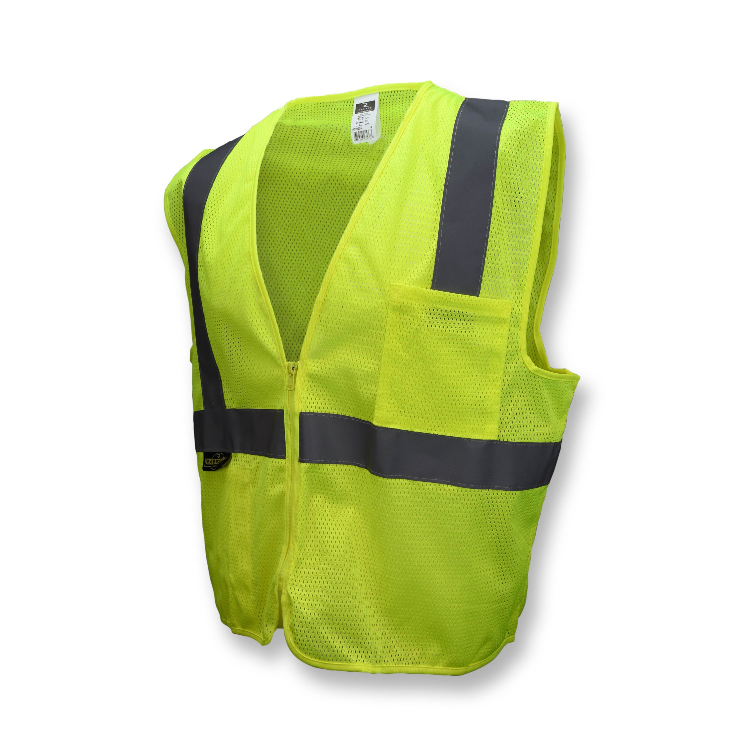 Radians SV2Z Economy Type R Class 2 Mesh Safety Vest with Zipper
