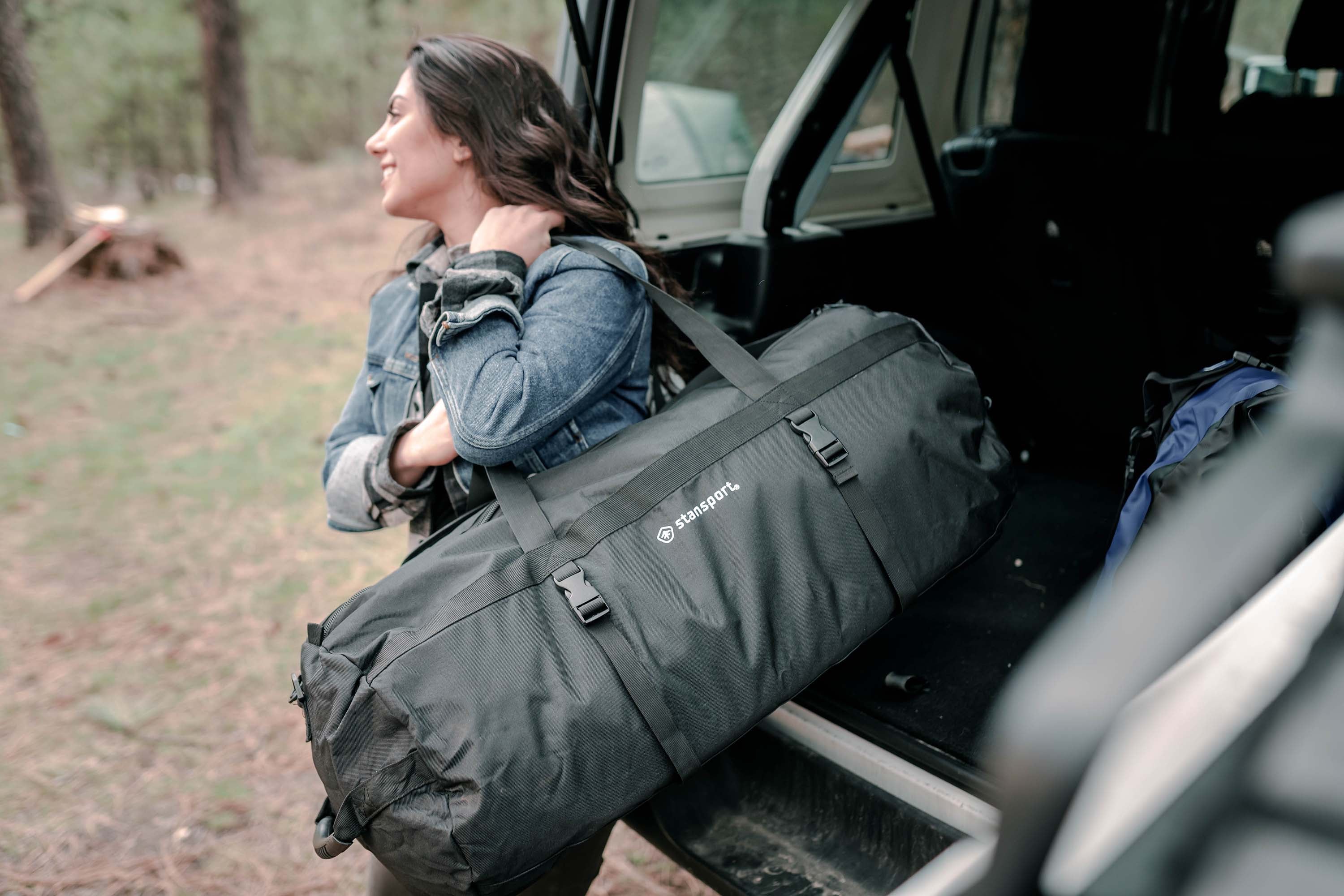 Traveler Bag - 14 In X 30 In - Black