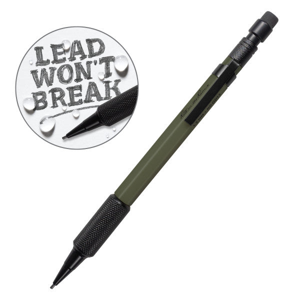 Mechanical Clicker Pencil - Olive Drab W/ Black Lead
