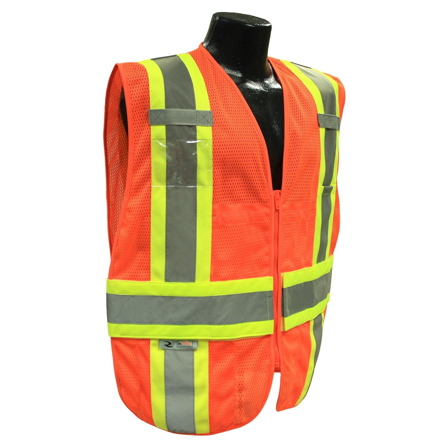 Radians SV23-2 Type R Class 2 Expandable Two Tone Mesh Safety Vest