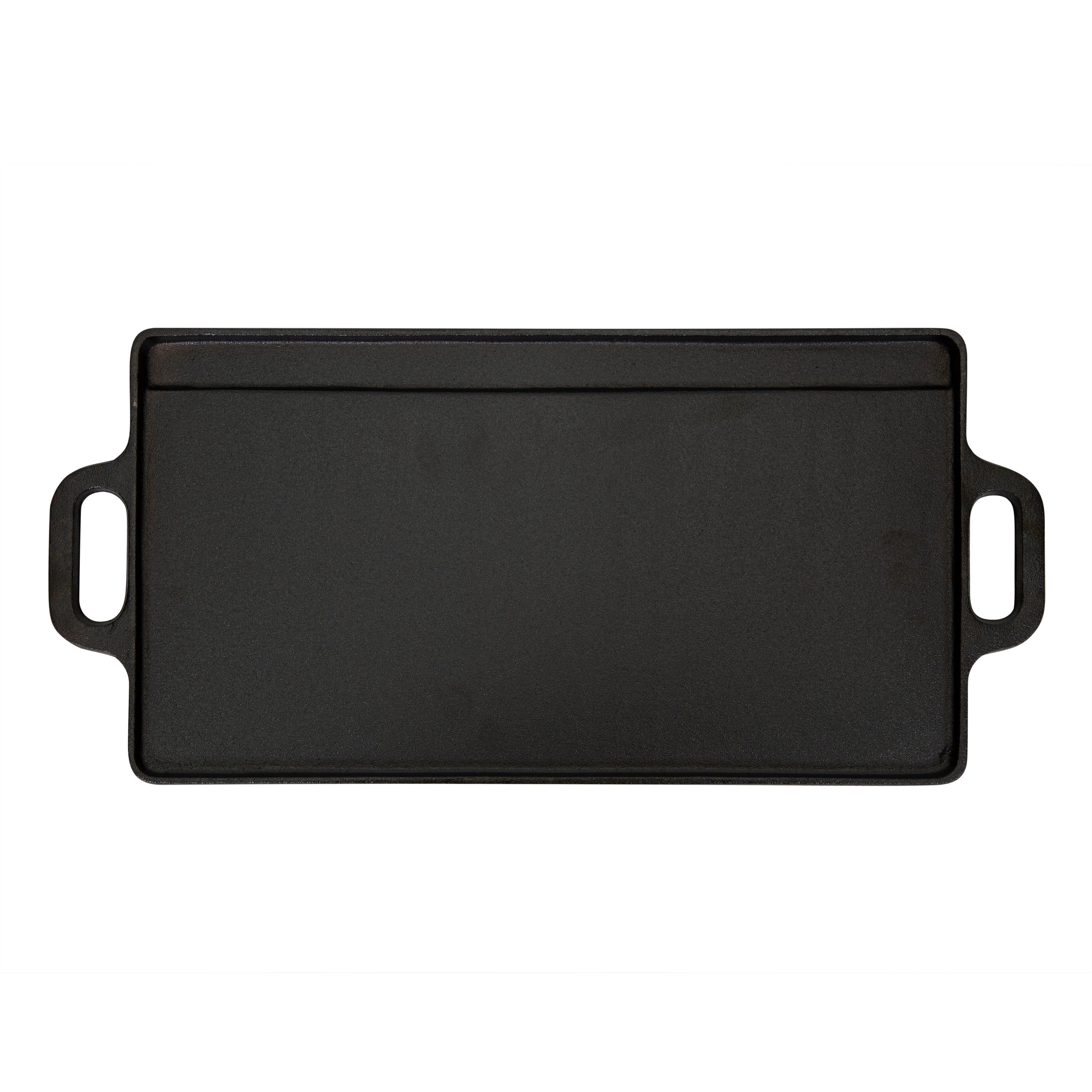 Cast Iron Griddle - 9 In X 20 In - Pre-Seasoned
