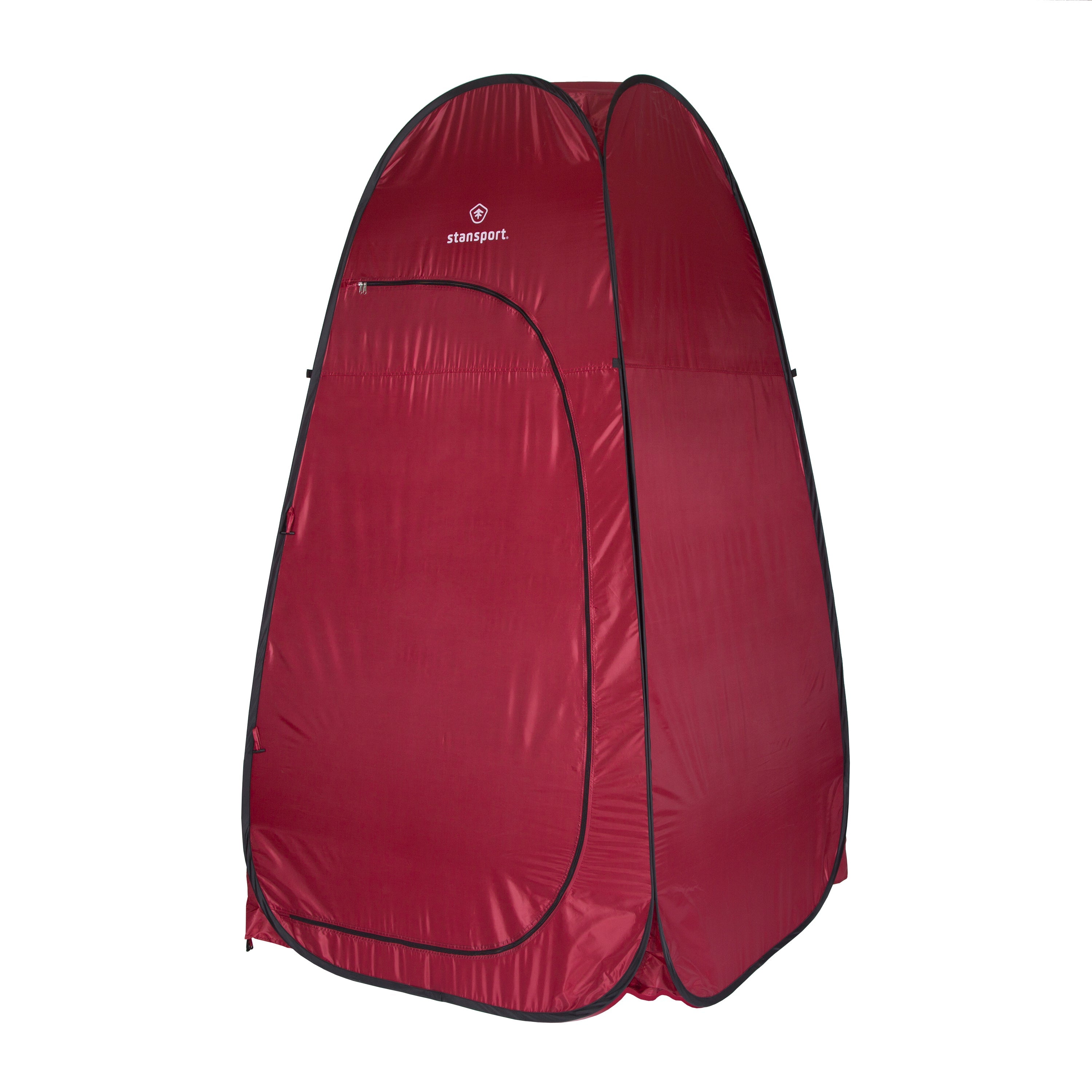 Pop-Up Privacy Shelter - 48 In X 48 In X 84 In - Red