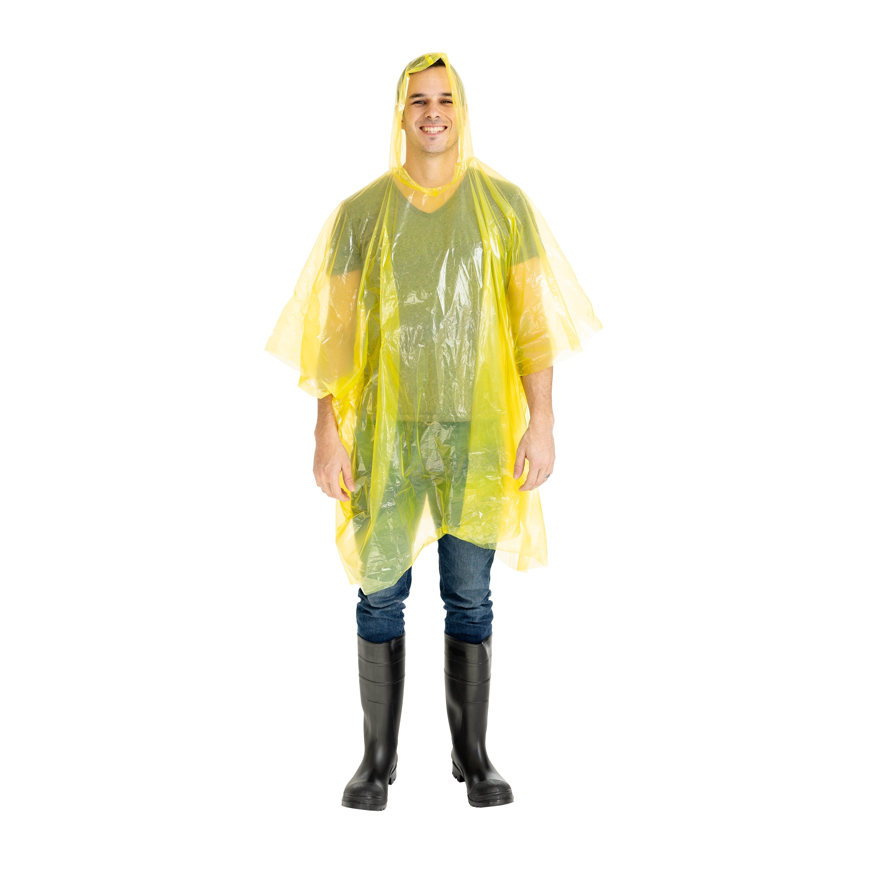 Emergency Poncho - Assorted - 30 Per Pdq
