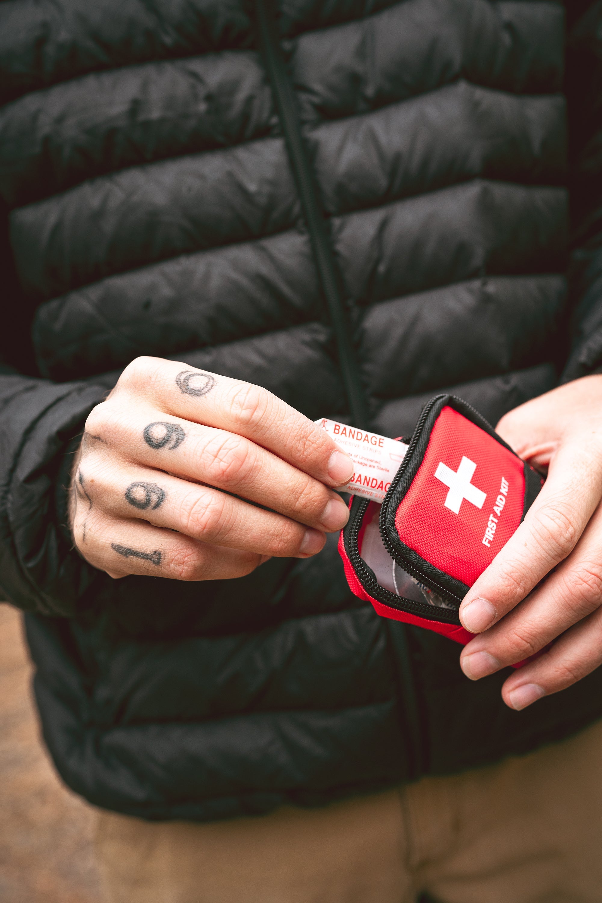 Emergency Survival First Aid Kit In Bottle
