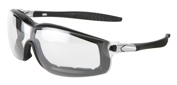 MCR Safety RT1 Black Frame, Clear AF Lens