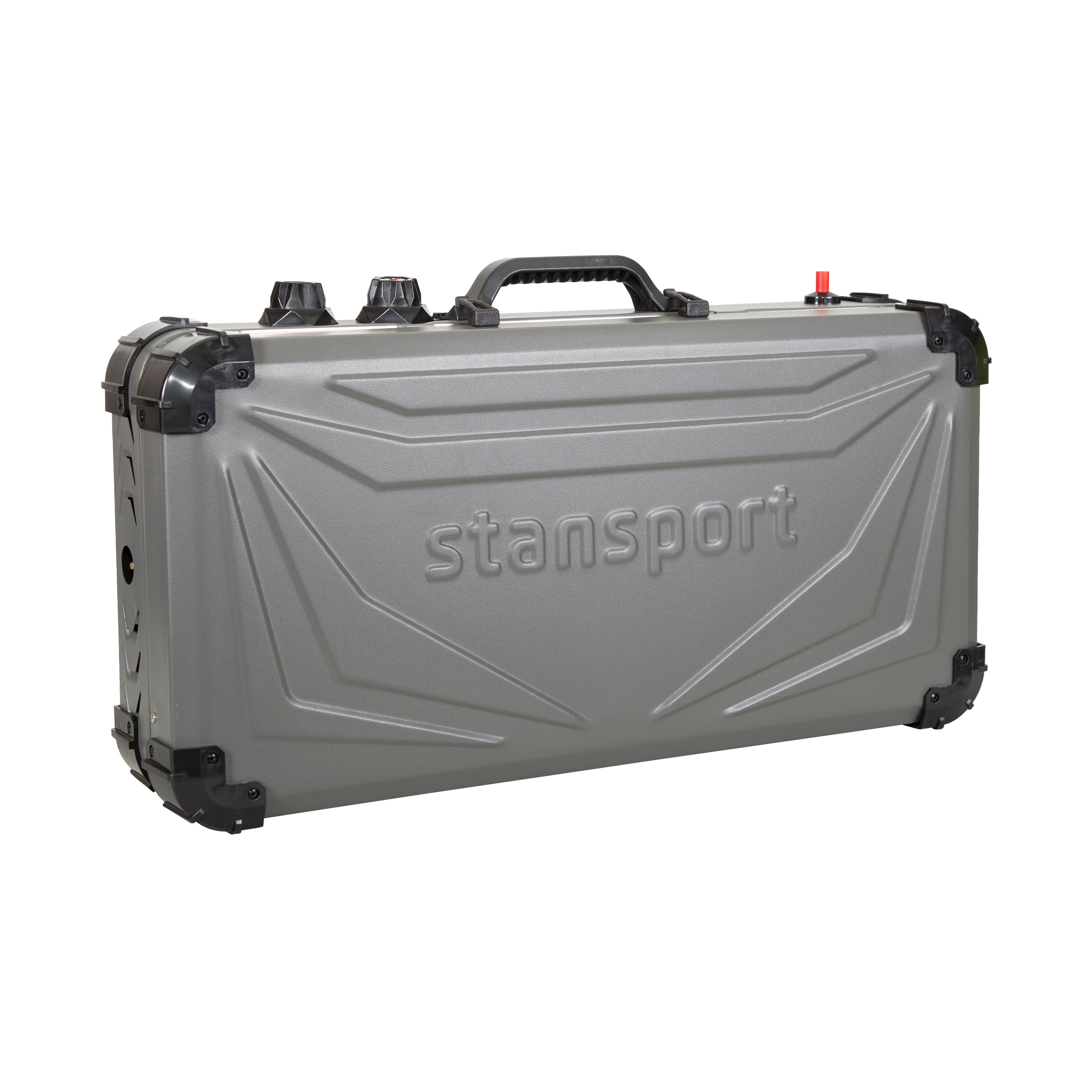 Propane Stove And Grill Combo-Piezo - Gray W/Black Trim