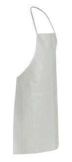 DuPont White 44" Tychem SL Chemical Protection Apron