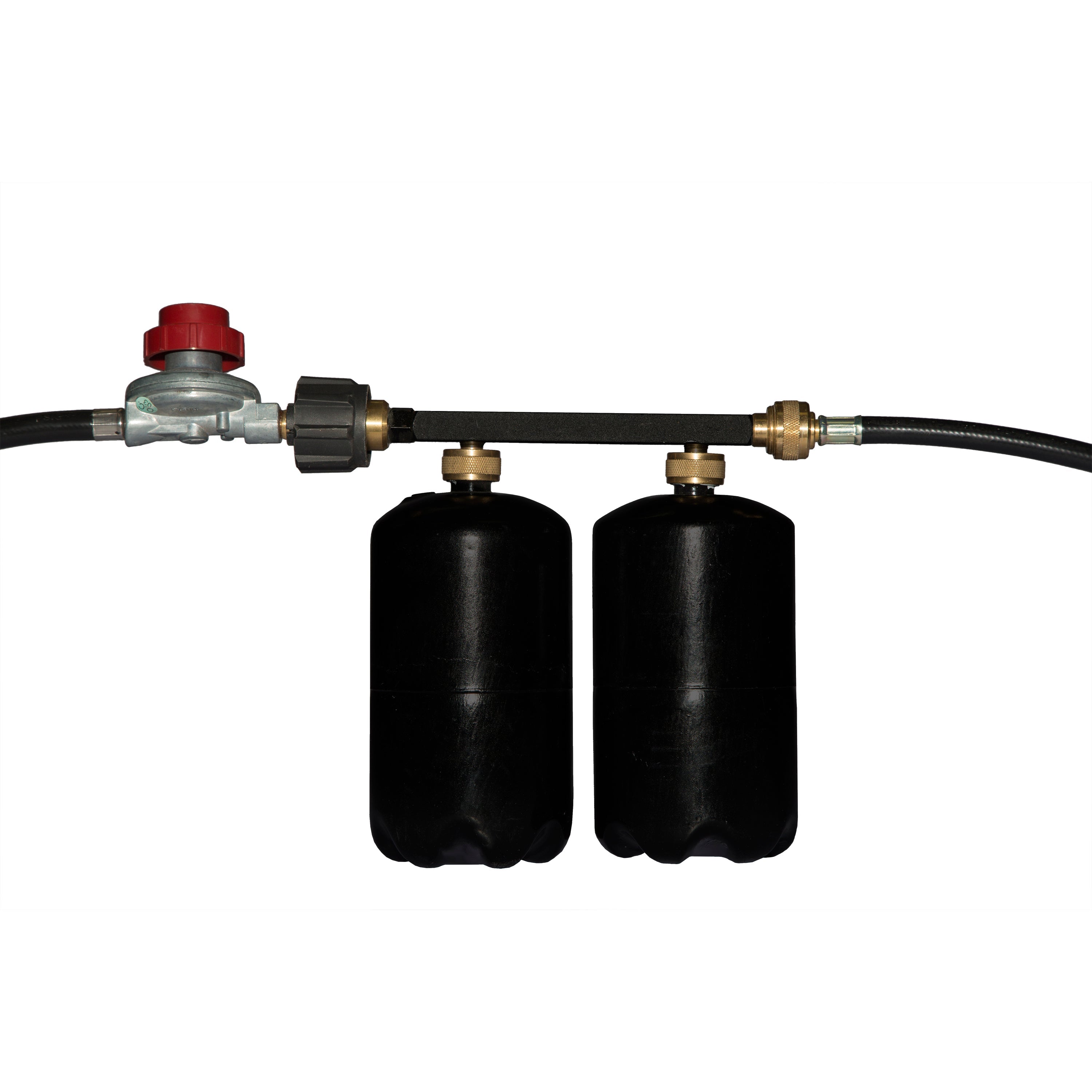 Double Cyclinder Fuel Post - Dual Outlet