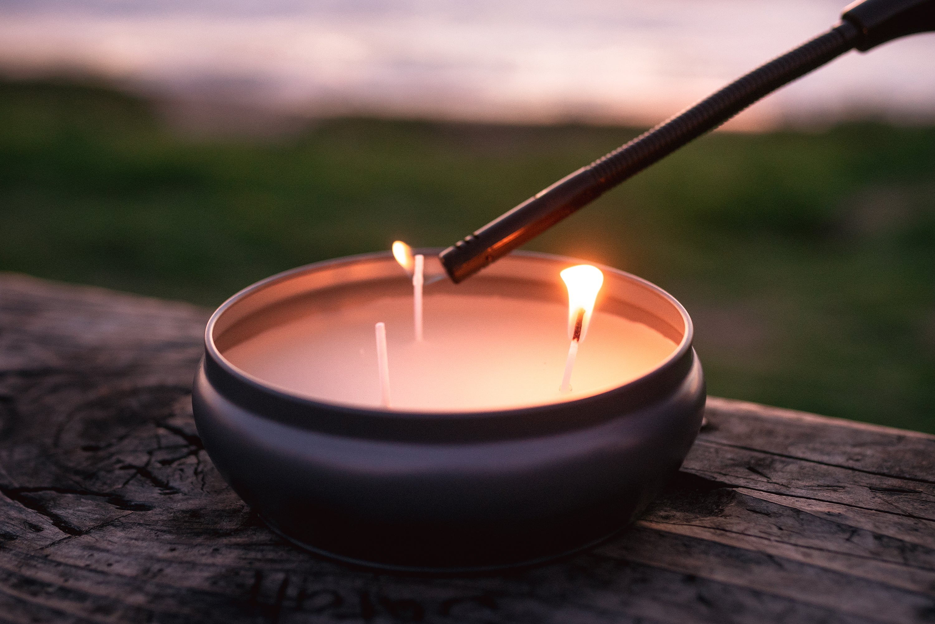Insect Repellent Citronella Candle - 3-Wick