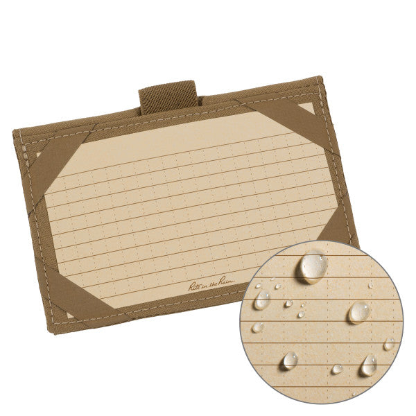 Index Card Holder - Tan W/ 25 Index Cards