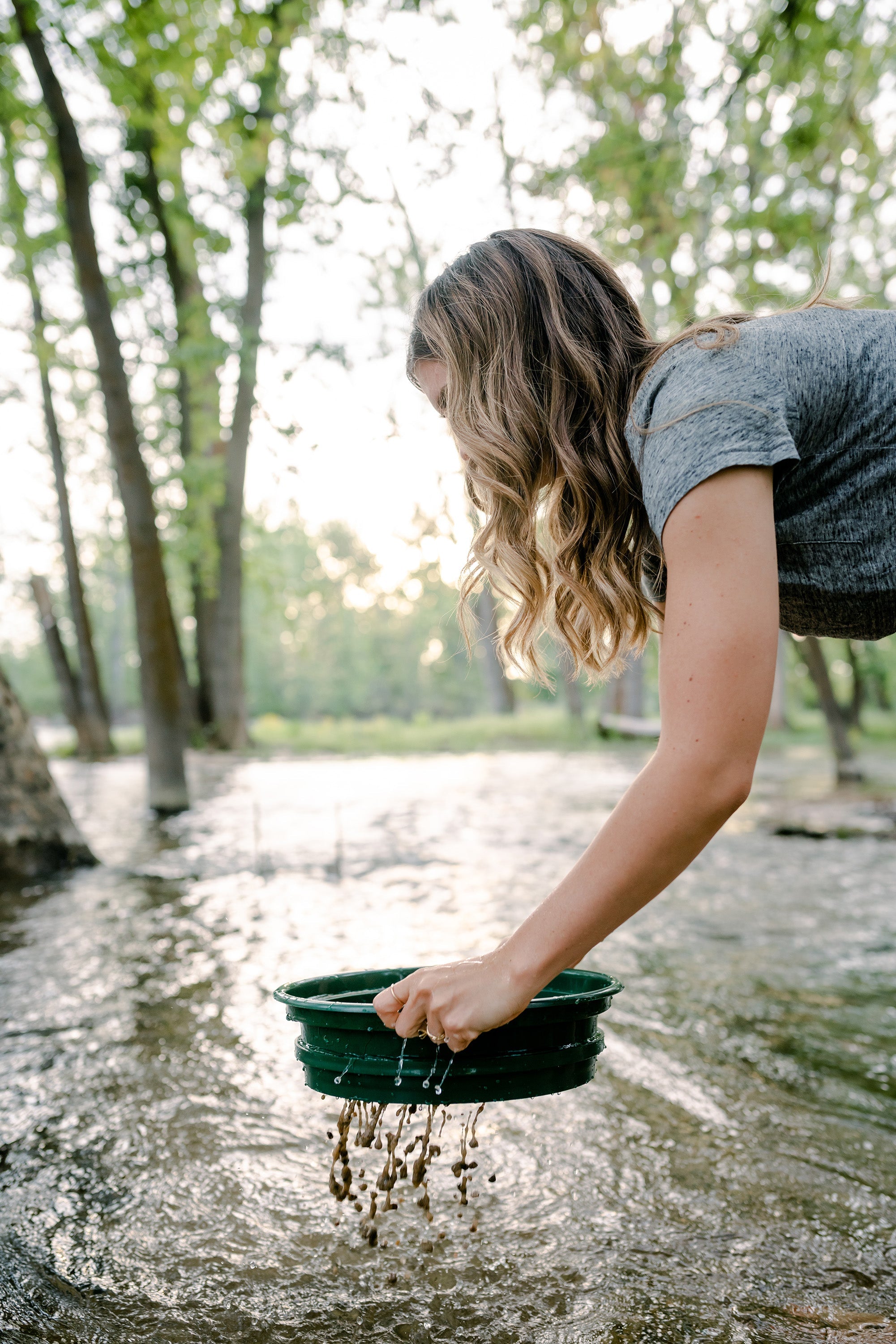 Classifier / Sifter Pan - 1/2 Inch Stainless Mesh