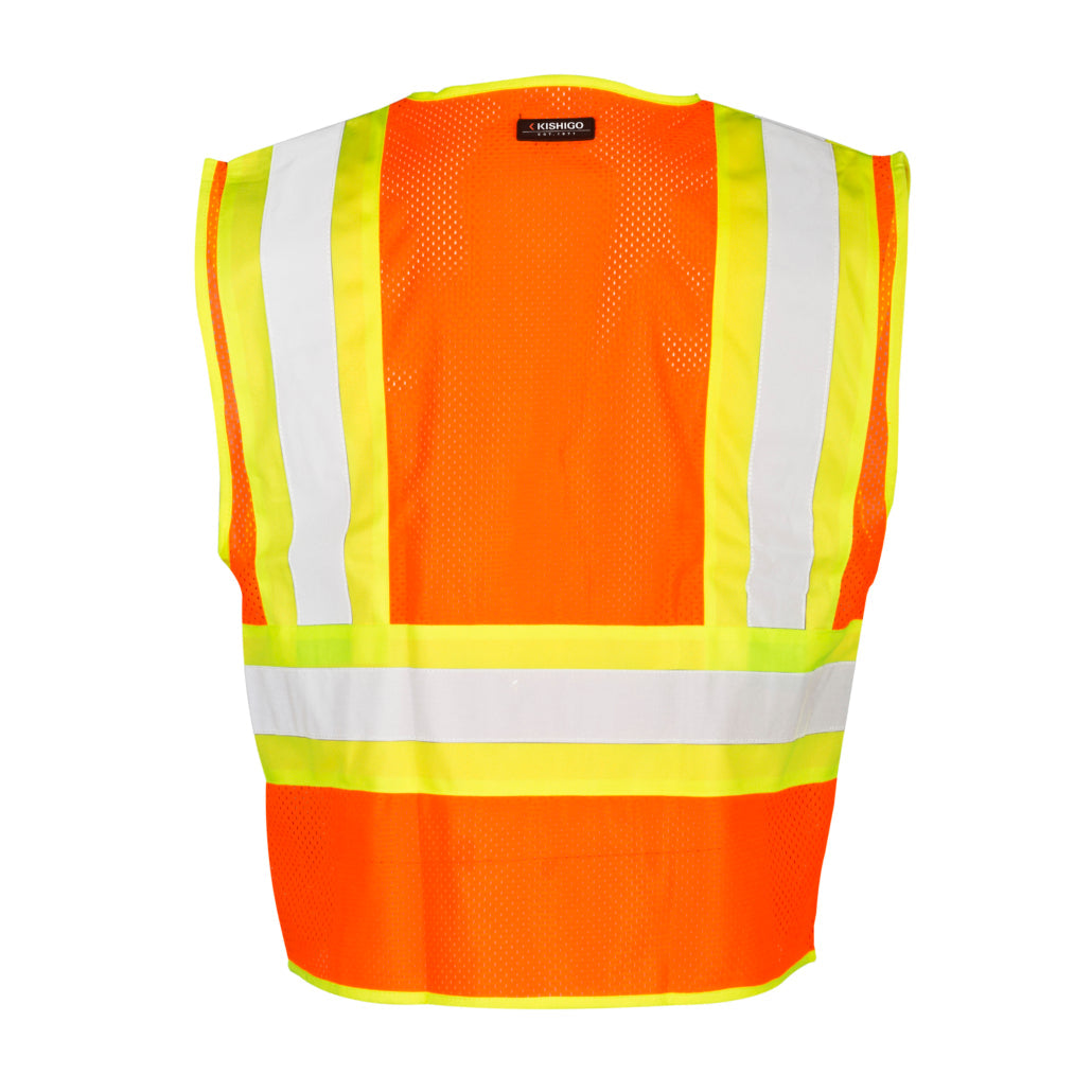 Kishigo Contrasting Mesh Vest