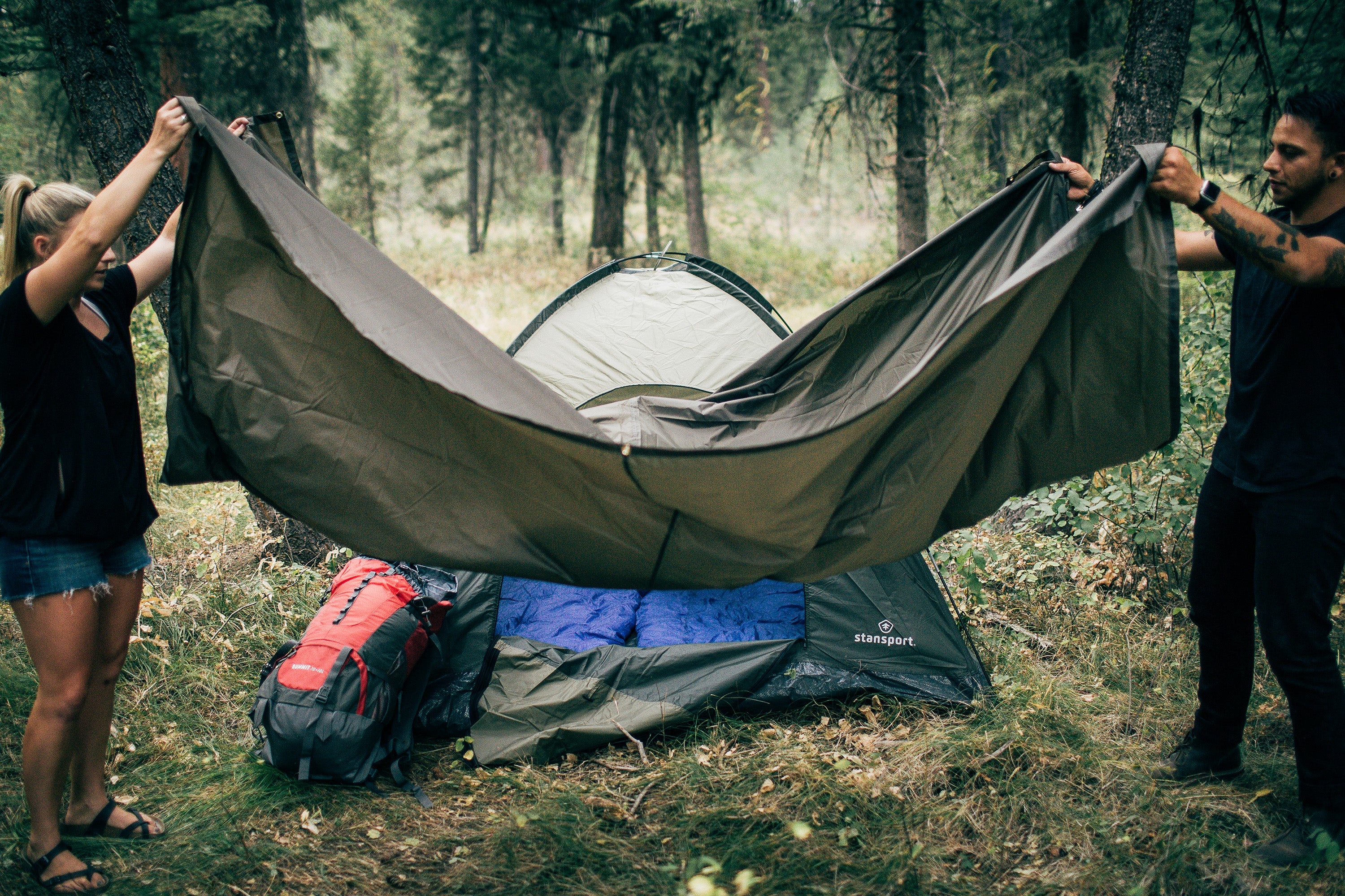 Ripstop Nylon Tarp - 7 Ft X 9 Ft