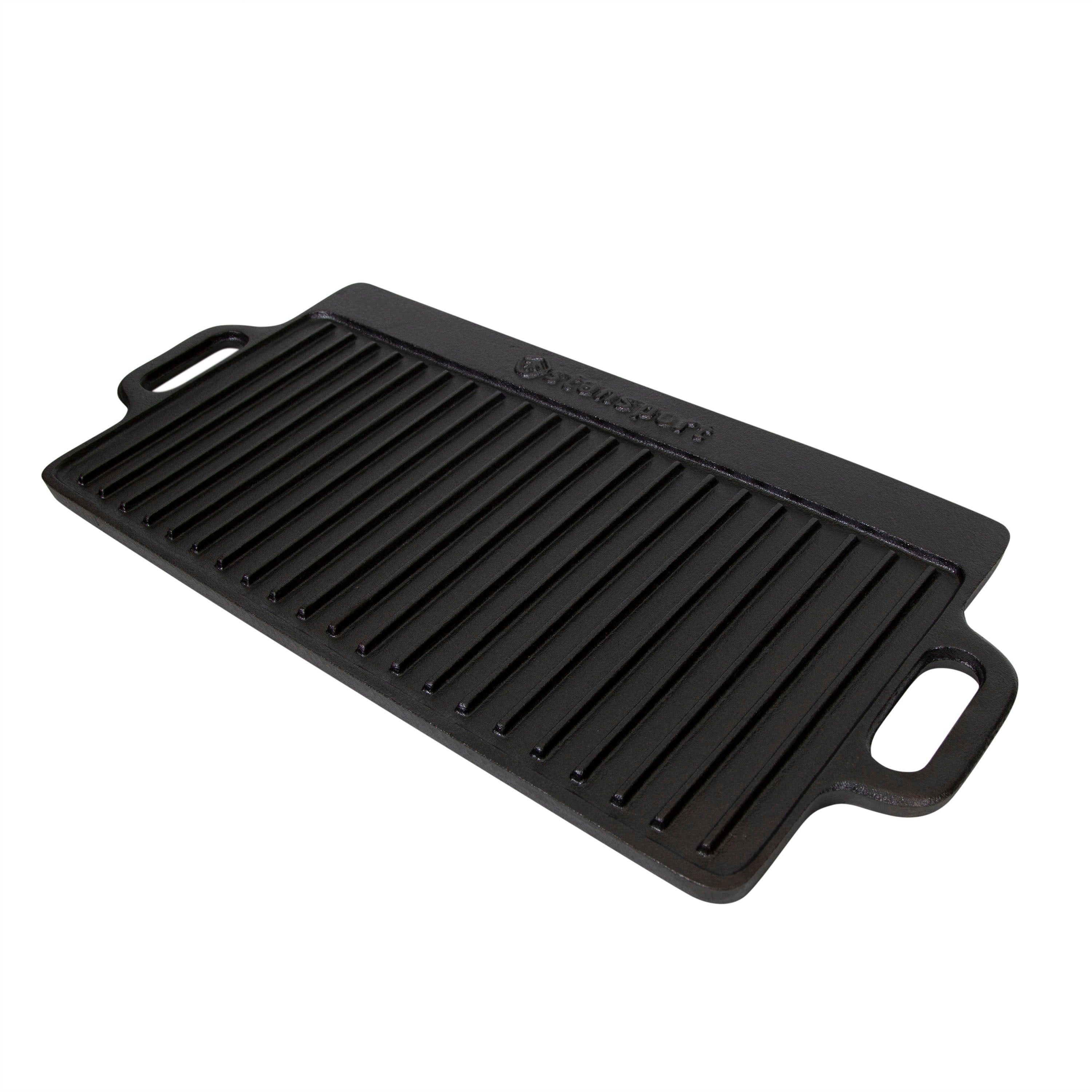 Cast Iron Griddle - 9 In X 20 In - Pre-Seasoned